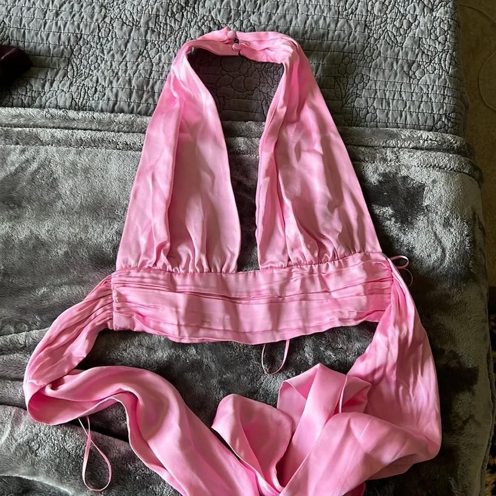 Zara Tie Top - Picture 1 of 4